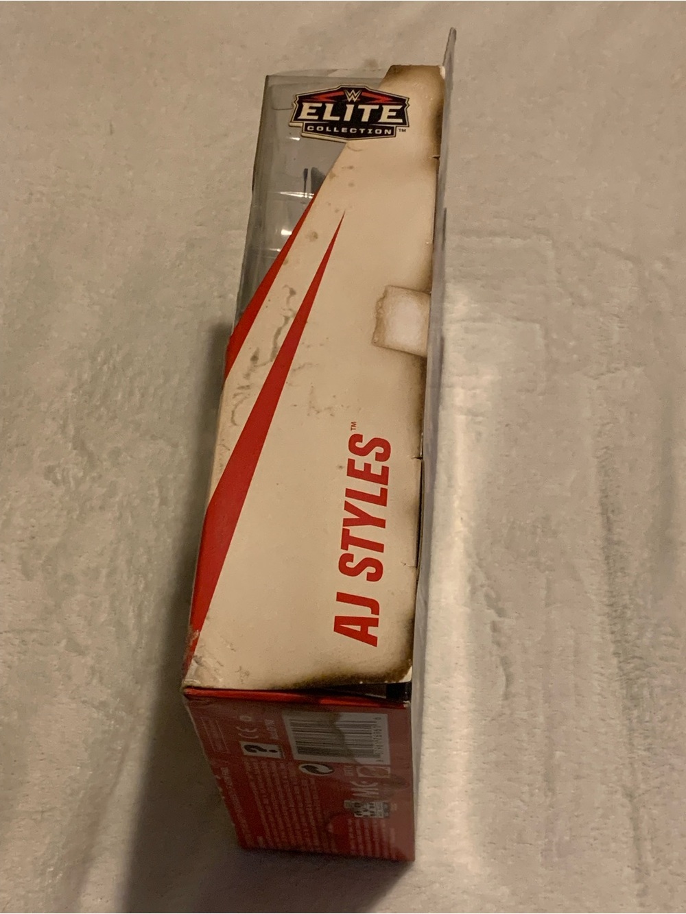 AJ Styles WWE Elite Action Figure in Box. Never Opened but Box Damaged - Picture 5 of 6